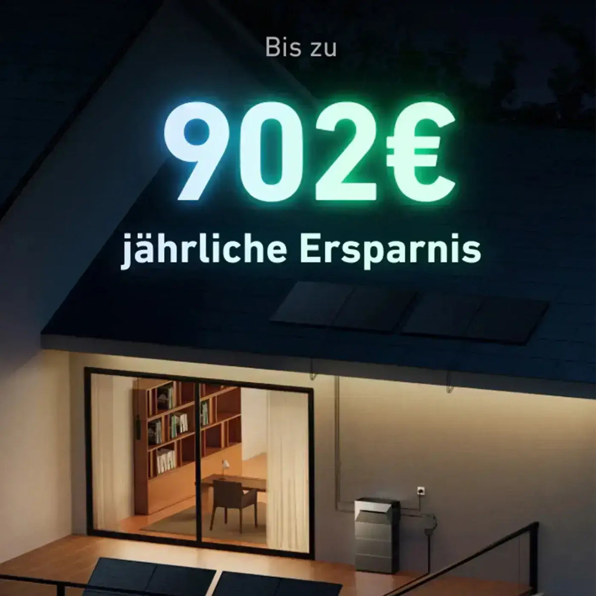 Anker SOLIX Solarbank 2 E1600 AC Speicher 4,3 kWh Komplettset
