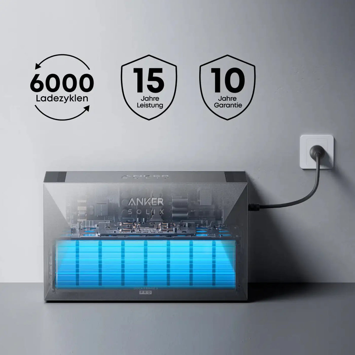 Anker SOLIX Solarbank 3 E2700 Pro Speicher 2,68 kWh Komplettset