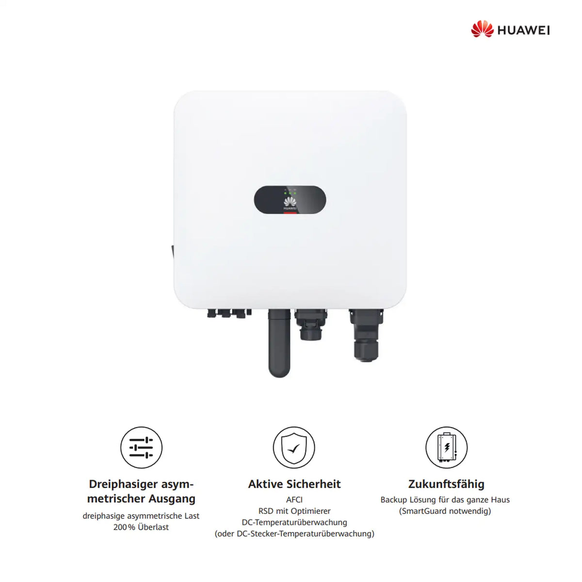 HUAWEI SUN2000-12K-MAP0 Dreiphasig Hybrid-Wechselrichter