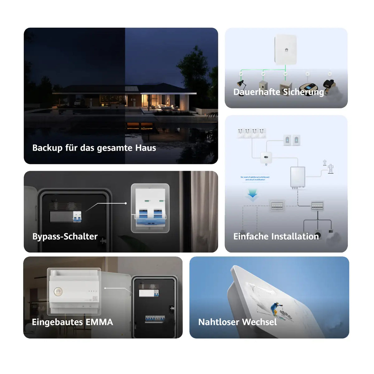 HUAWEI SmartGuard-63A-T0 3-Phase Backup-System