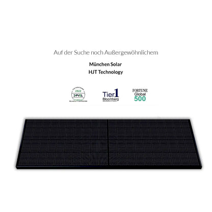 400W MSMDxxxM6-HJT120DSB Bifazial Solarmodul 1038 mm Breite x 36 (1xPalette)