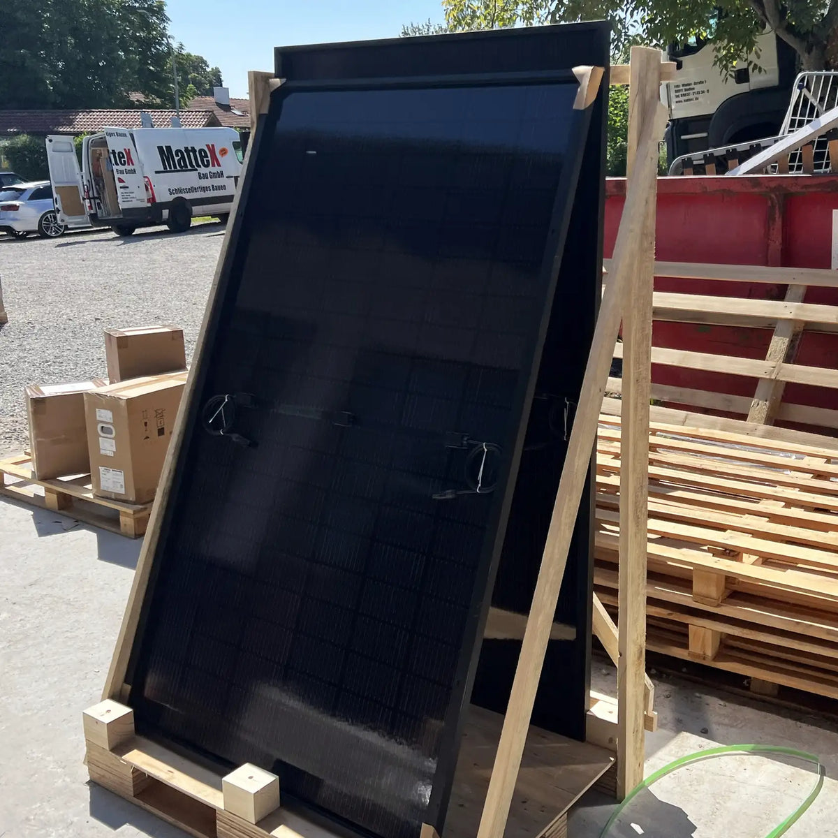 400W MSMDxxxM6-HJT120DSB Bifazial Solarmodul 1038 mm Breite x 36 (1xPalette)