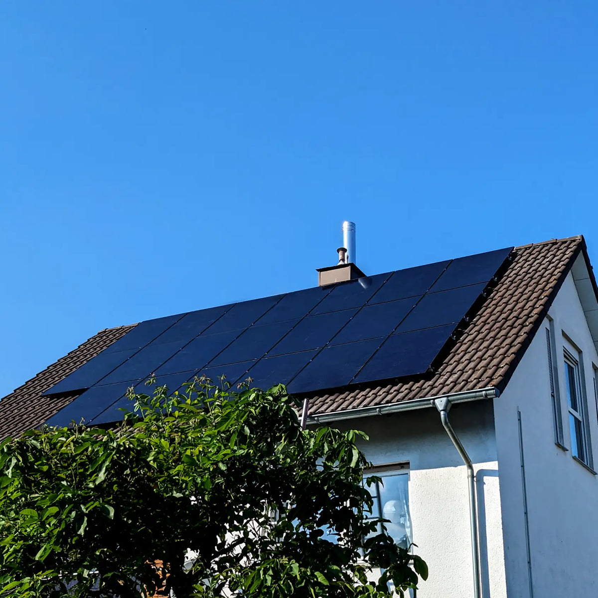 Huawei PV Komplettanlage 10KTL mit Glas Glas Modulen & S0-Speicher