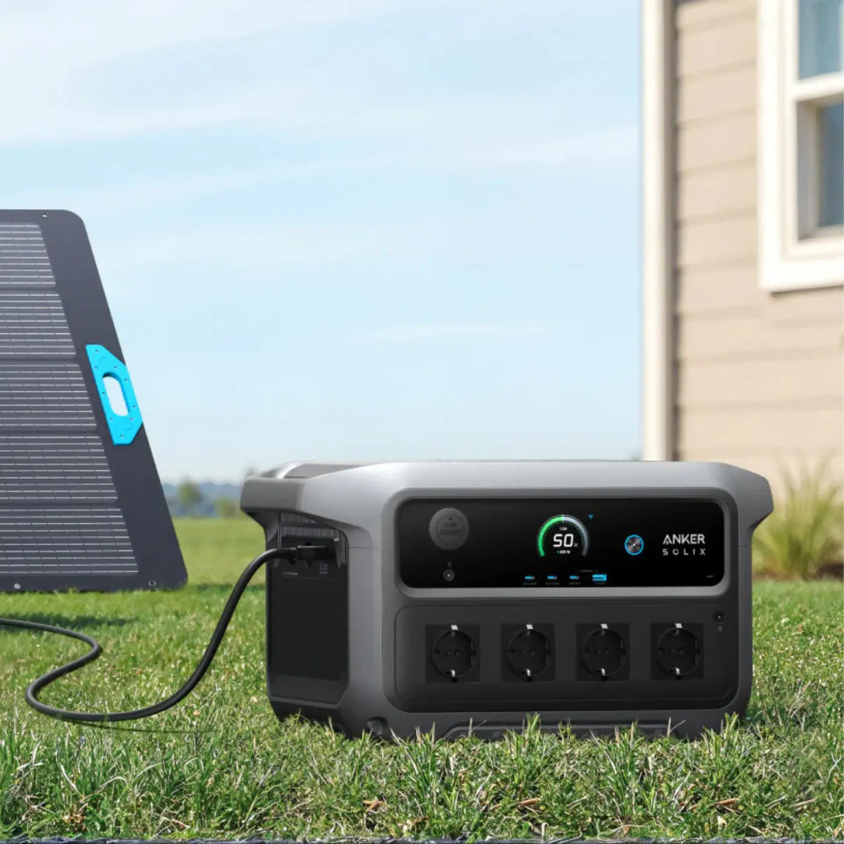 Anker SOLIX C2000 Gen 2 Portable Power Station - 2.048 Wh | 2.400 W - 0 % MwSt.