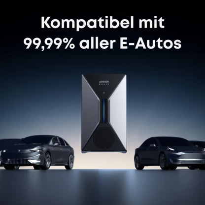 Anker SOLIX Wallbox V1 Smart EV Charger 11 kW mit Ladekabel