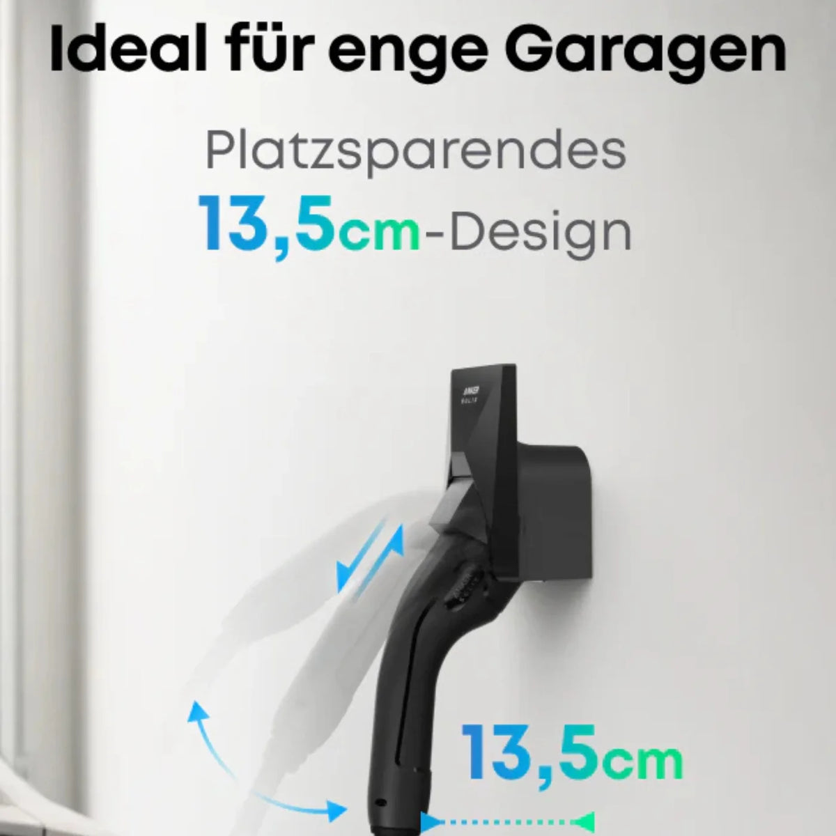 Anker SOLIX Wallbox V1 Smart EV Charger 11 kW mit Ladekabel