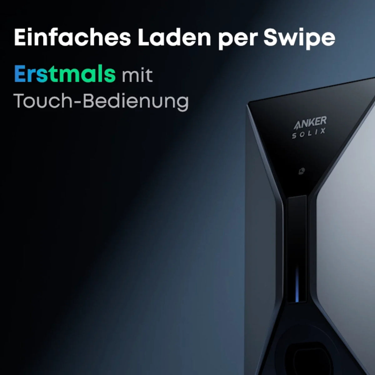 Anker SOLIX Wallbox V1 Smart EV Charger 11 kW mit Ladekabel