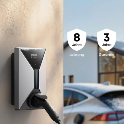 Anker SOLIX Wallbox V1 Smart EV Charger 11 kW mit Ladekabel