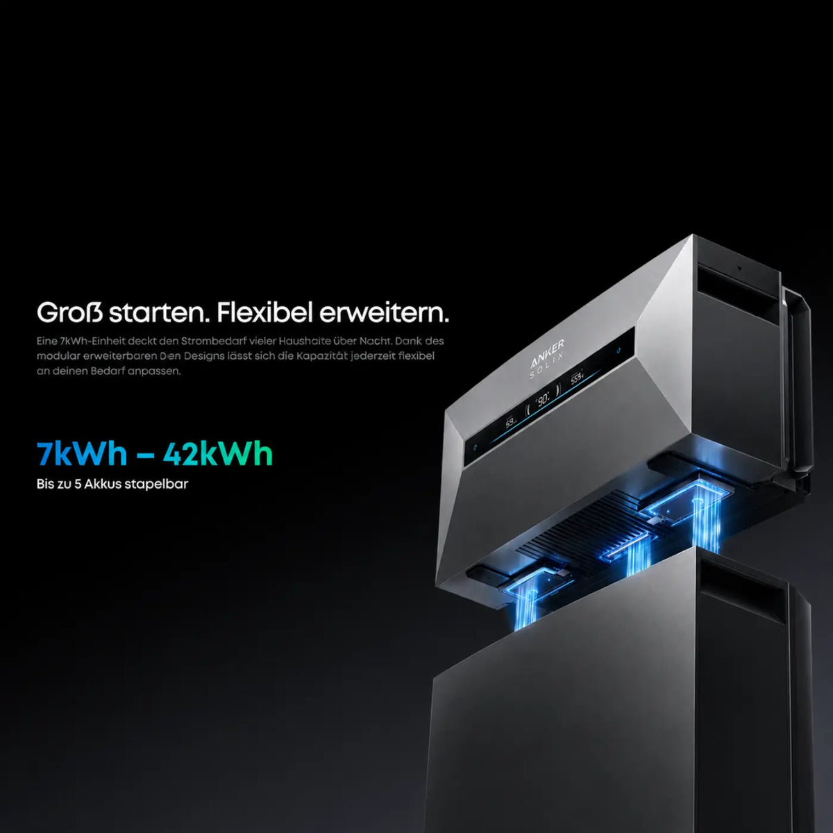 Anker SOLIX Solarbank Max 7 kWh Heimspeicher (AE111)