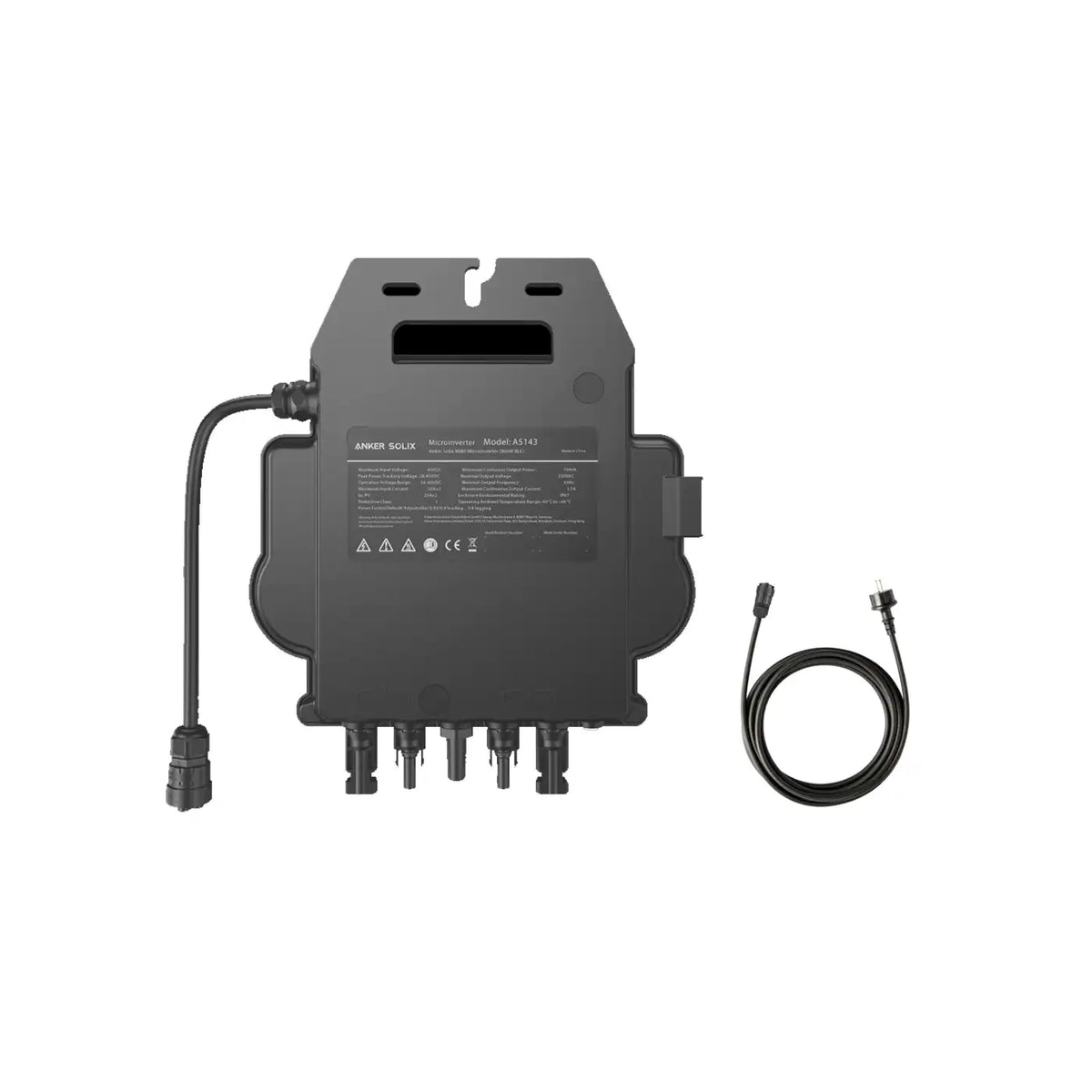 Anker SOLIX Solarbank E1600 mit MI80 Mikroinverter Komplettset