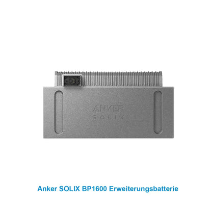 Anker Solix Balkonkraftwerk 1860W 4 × 465W Aiko Glas-Glas Vollschwarz mit Speicher 3,2 kWh