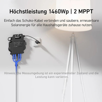 Anker SOLIX RS40B 800W mit Speicher 1600 Wh 1038 mm Breite