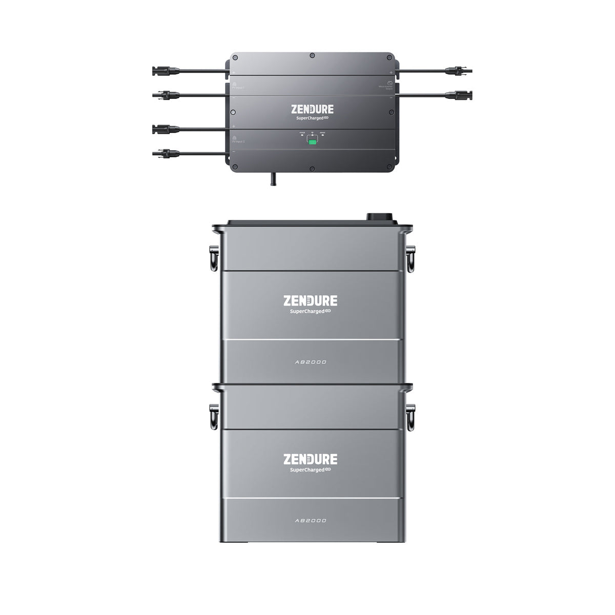 Zendure Solar Flow Set 3840 Wh PVHub2000 mit 2x Zendure AB 2000S
