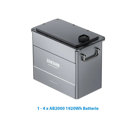 Zendure SolarFlow Set 1920 Wh PVHub2000 mit 1x Zendure AB2000