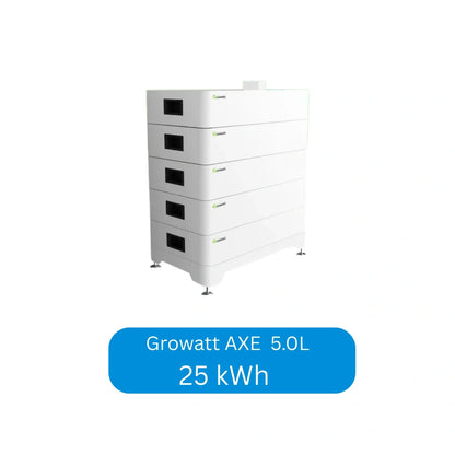 Growatt AXE 5.0L modularer Lithium Solar Stromspeicher 5 kWh - 50 kWh