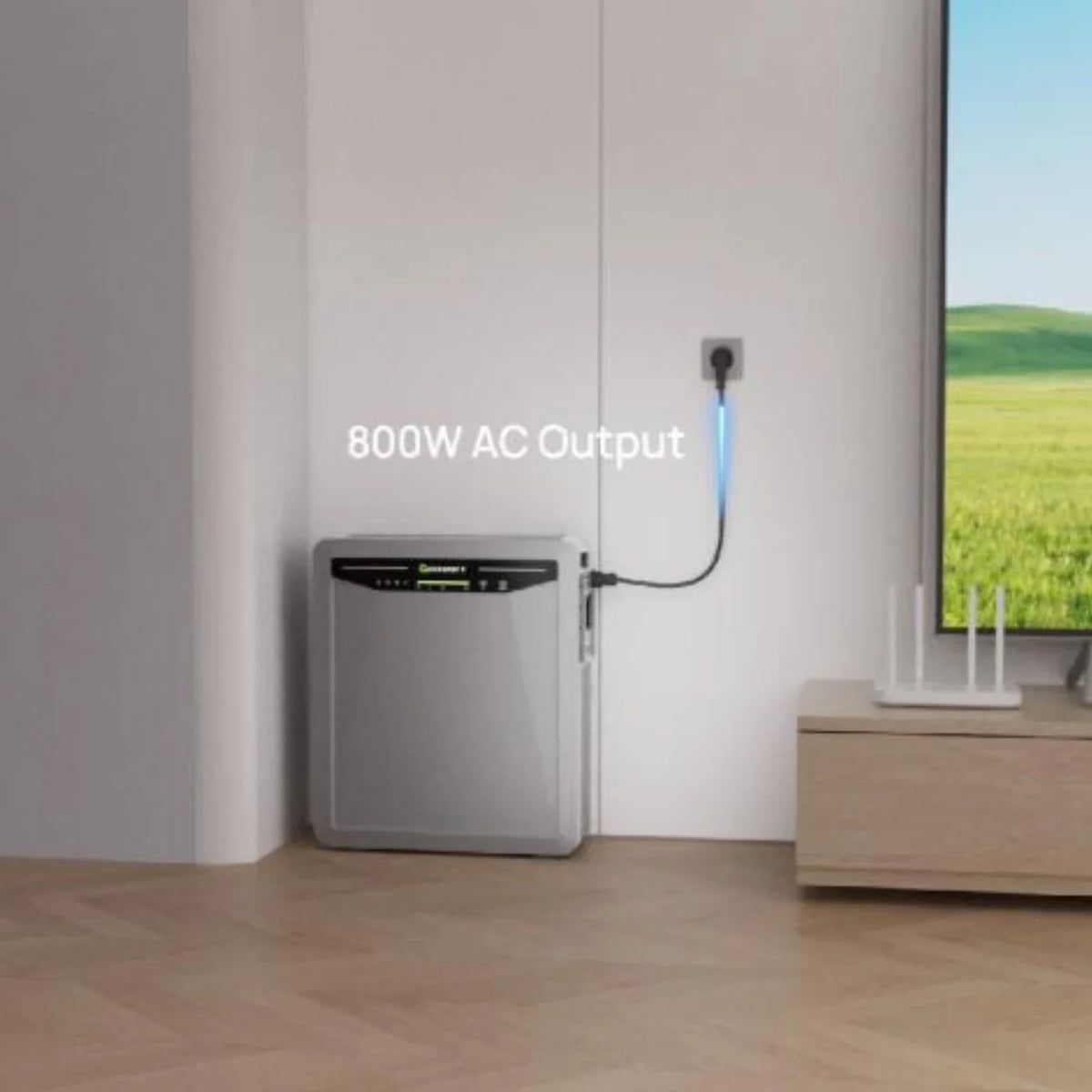Growatt AURA 5000 AC Stromspeicher 5 kWh LiFePO4 PV Speicher