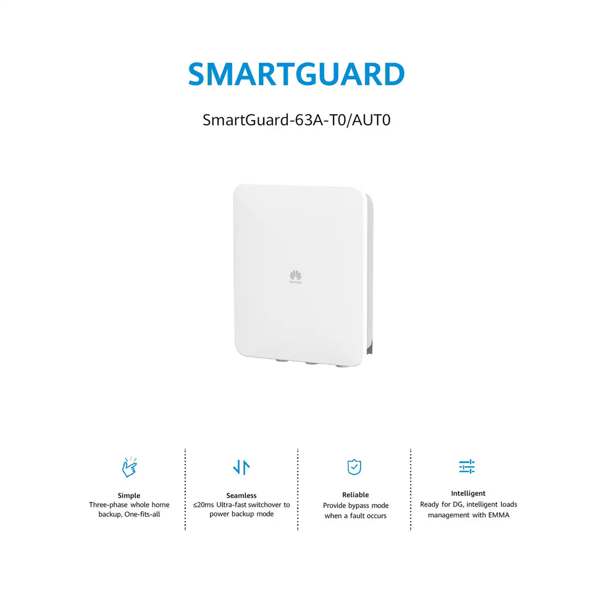 Huawei SUN2000 + LUNA2000 + SmartGuard Komplettset