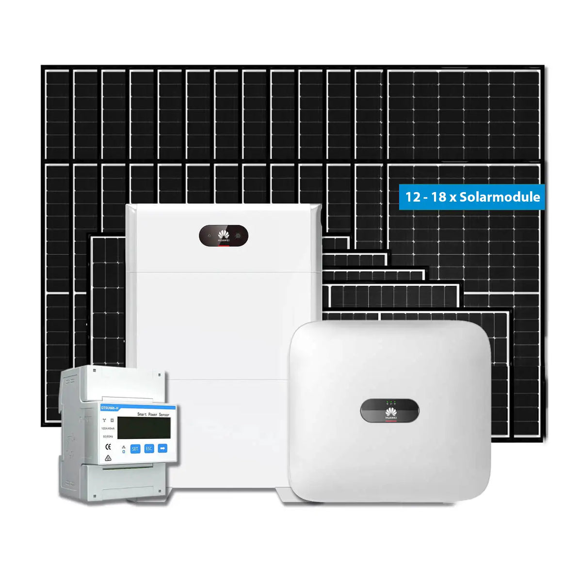 München Solar & Huawei 6KTL + LUNA Speicher Komplettset