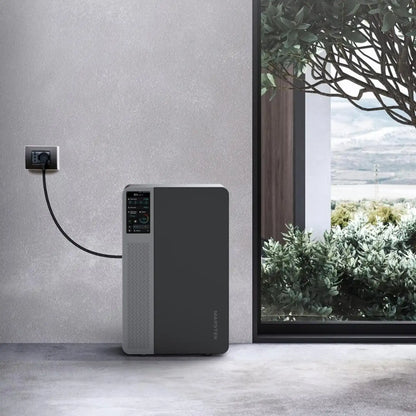 Marstek Jupiter E 5120 Wh 4 × 465W Aiko Glas-Glas Vollschwarz Komplettset