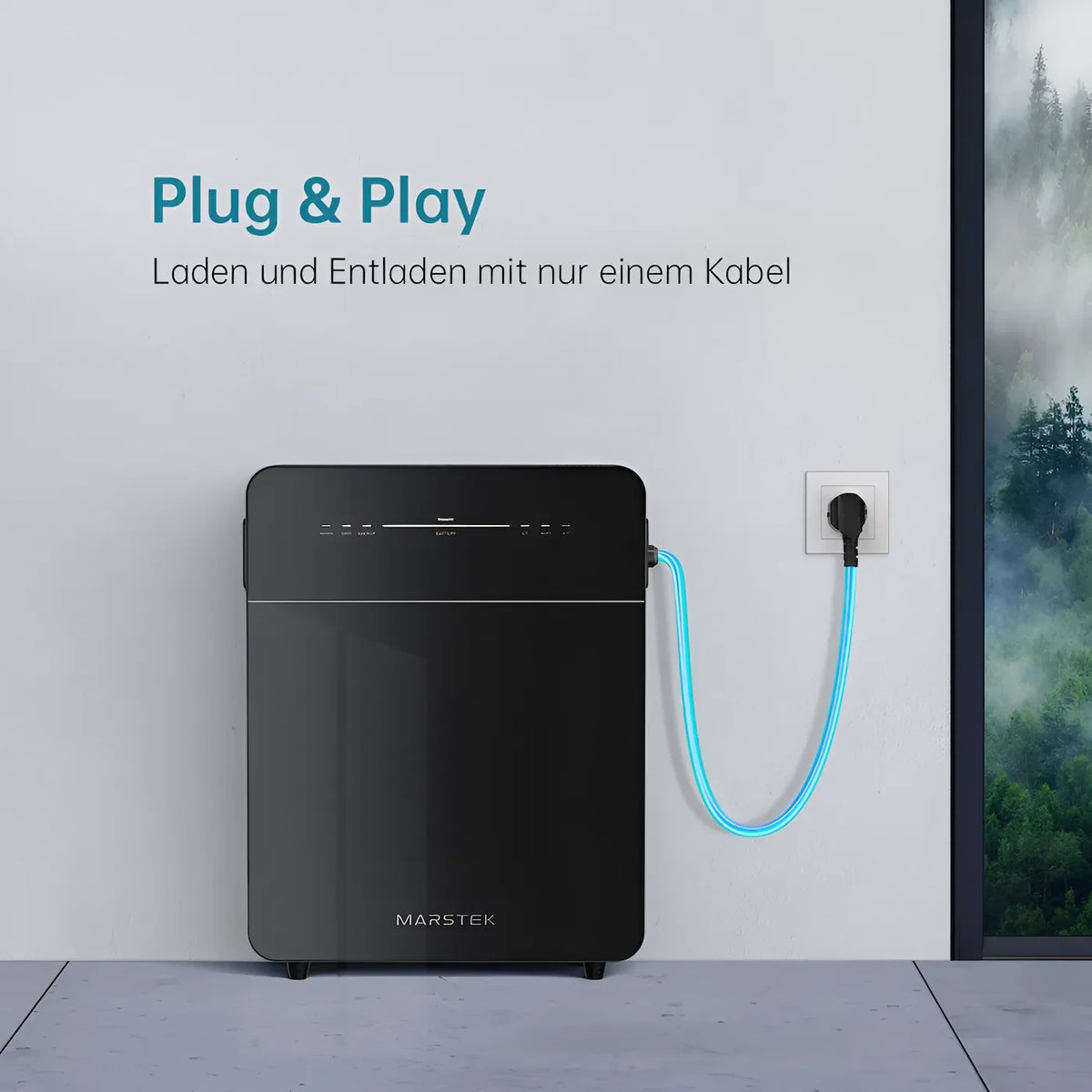 Marstek Venus E 3.0 10,24 kWh AC gekoppelt All-In-One Speichersystem