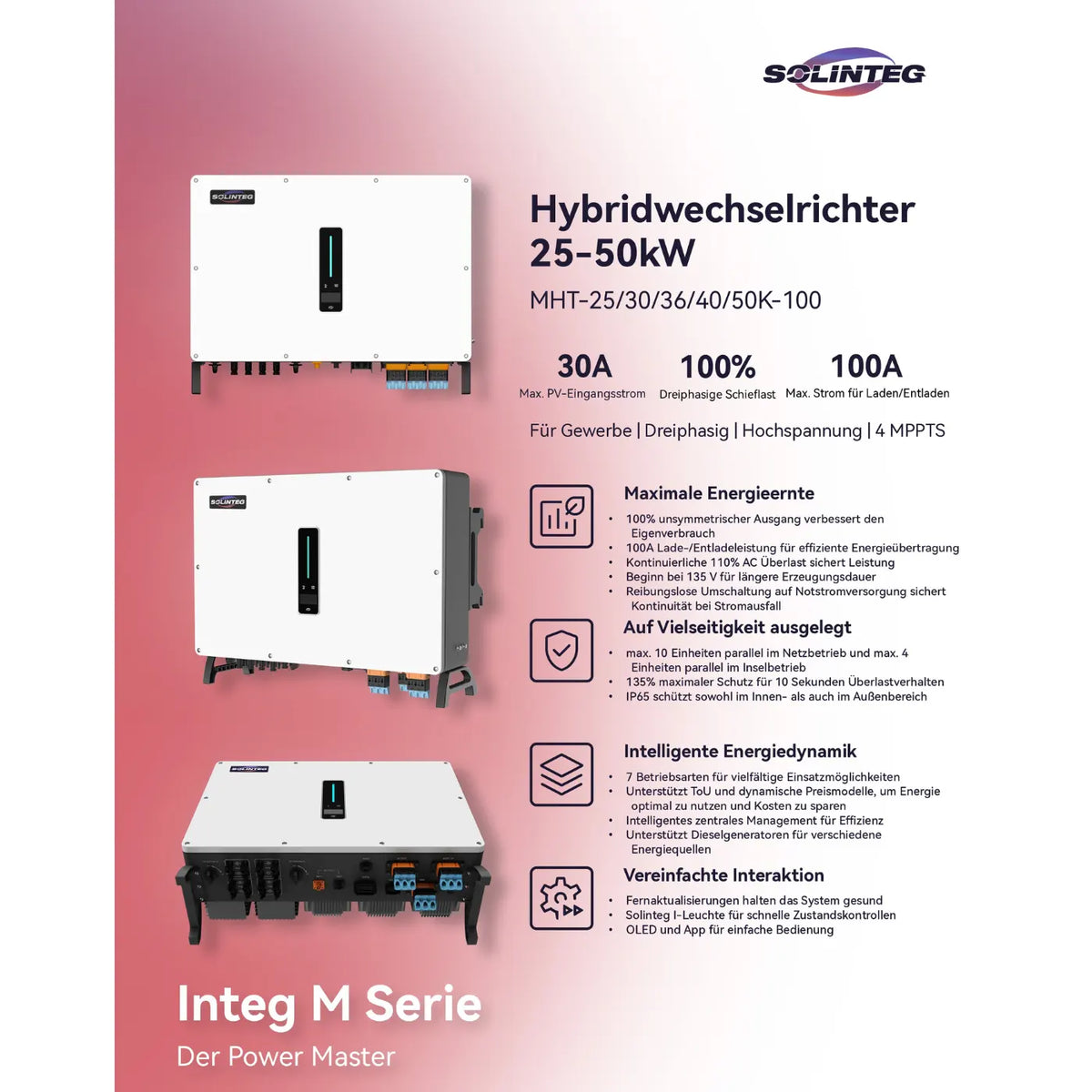 Solinteg MHT-50K-100 Hybridwechselrichter