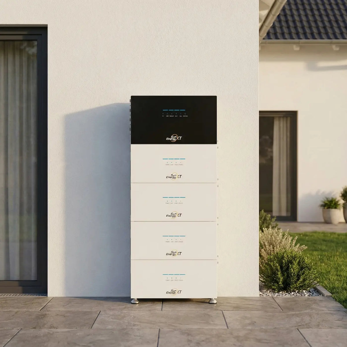 SunEnergyXT 500 / 500 PRO Speicher-Komplettset mit 4× 500-W-Solarmodulen