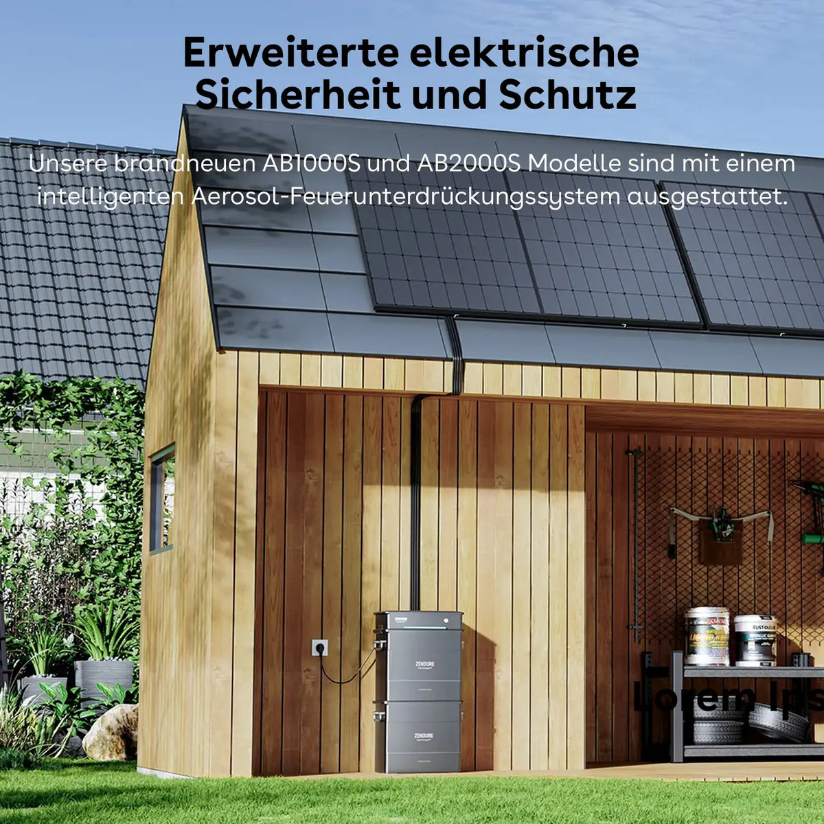 Zendure SolarFlow AB2000S Erweiterungsbatterie 1920 Wh Add-On LiFePO4 (Nach Rabatt)