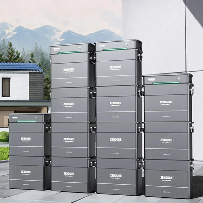 Zendure SolarFlow Hyper 2000 mit 1x Zendure AB2000X Bidirektionaler AC Speicher