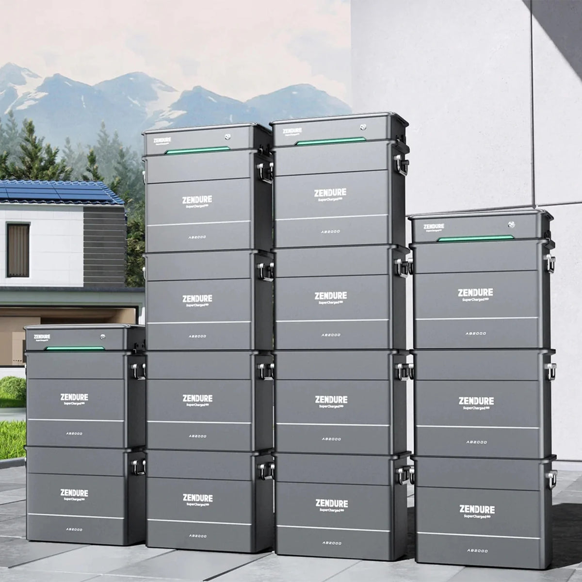 Zendure SolarFlow Set 5760 Wh Hyper 2000 mit 3x Zendure AB2000S