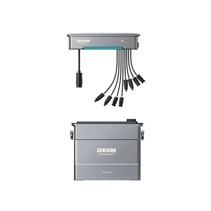 Zendure SolarFlow Hyper 2000 mit 1x Zendure AB2000X Bidirektionaler AC Speicher