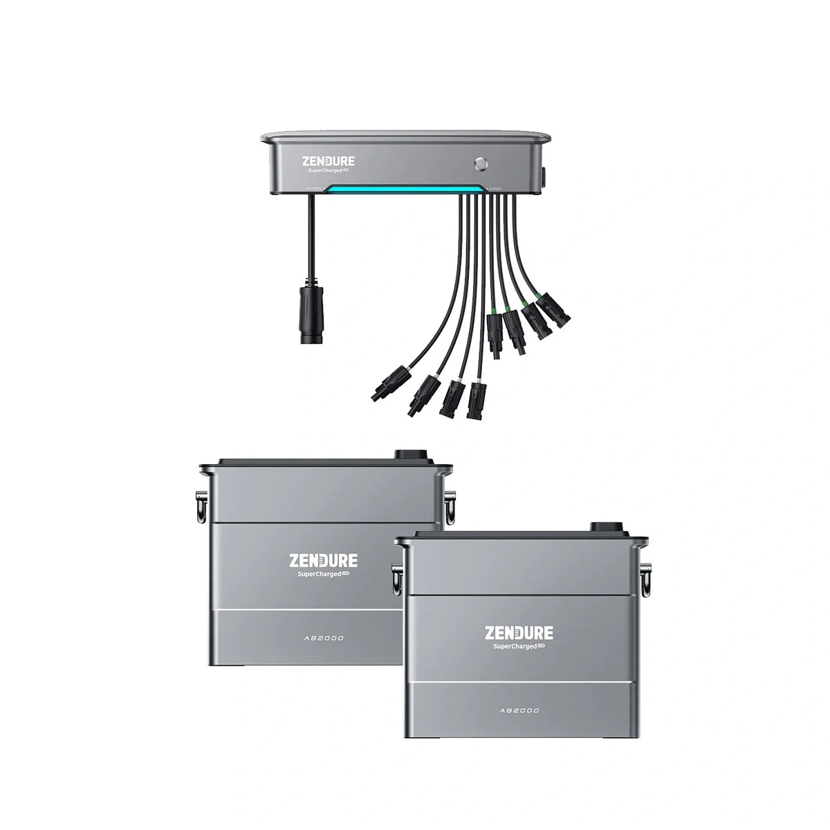 Zendure SolarFlow Set 3840 Wh Hyper 2000 mit 2x Zendure AB2000S