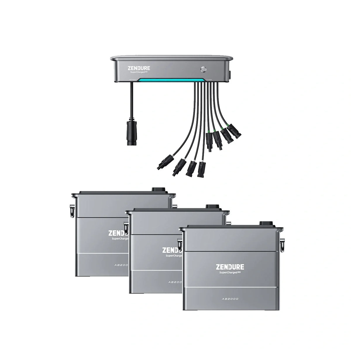 Zendure SolarFlow Set 5760 Wh Hyper 2000 mit 3x Zendure AB2000S