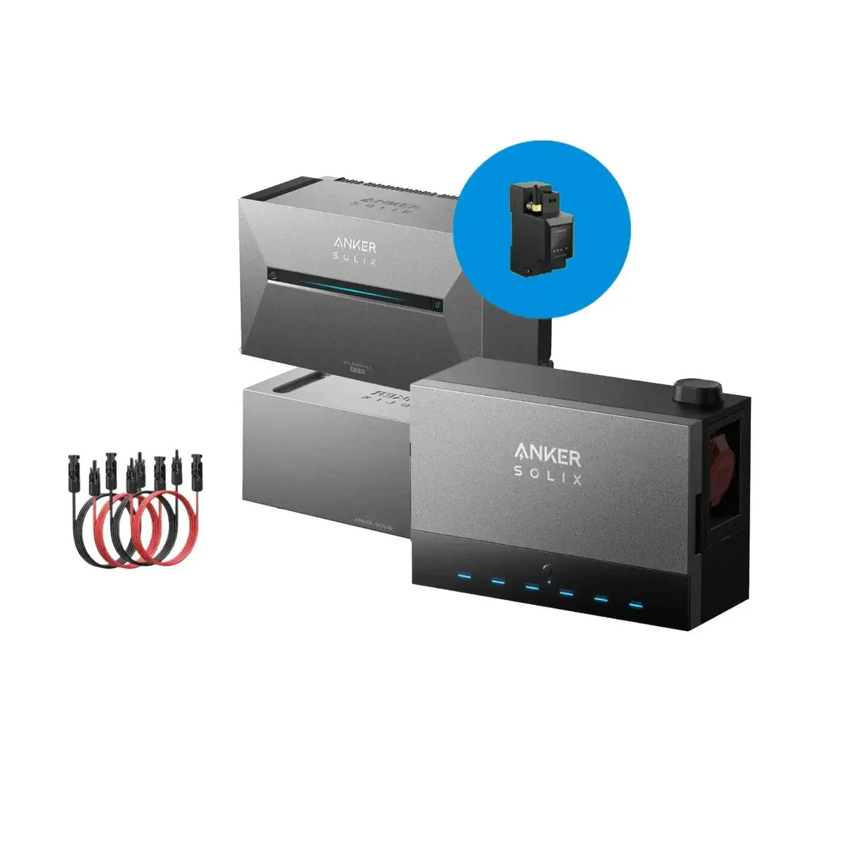 Anker SOLIX Solarbank 3 E2700 Pro Speicher 5,37 kWh Power Dock Komplettset
