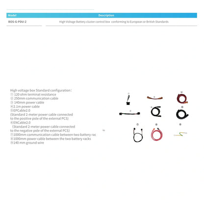 Deye BOS-G-PDU-2 Hochvolt-Batterie-Steuerbox