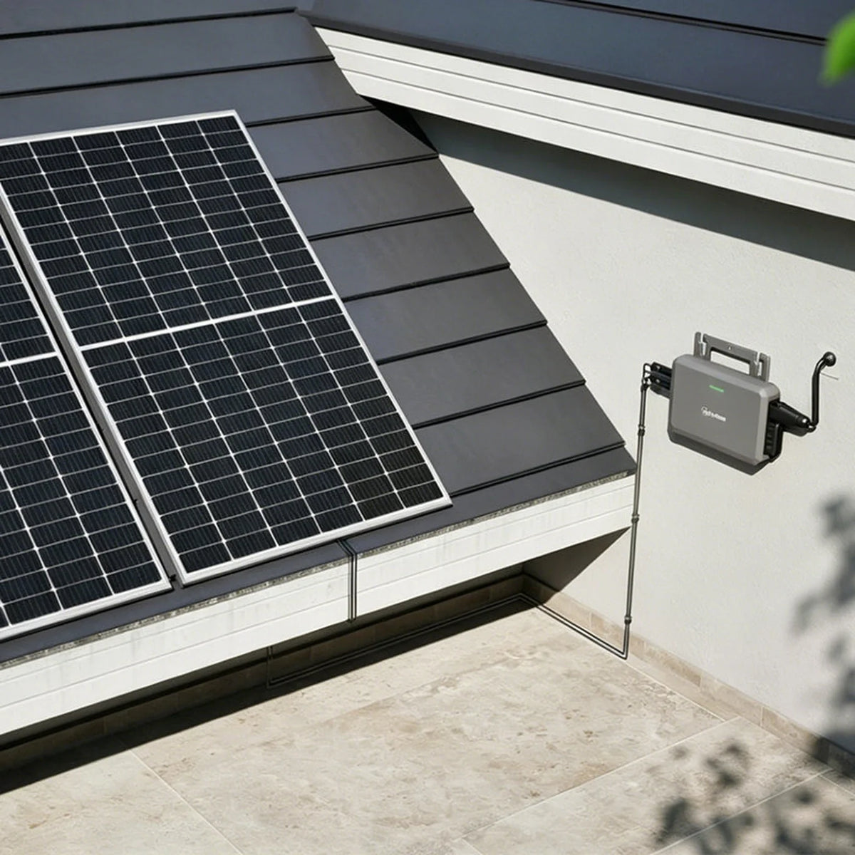 Hoymiles HiFlow HF-800 mit 500W Solarmodule Komplettset