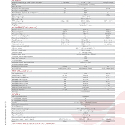 RCT Power Storage DC 8.0 8 kW Hybrid-Wechselrichter